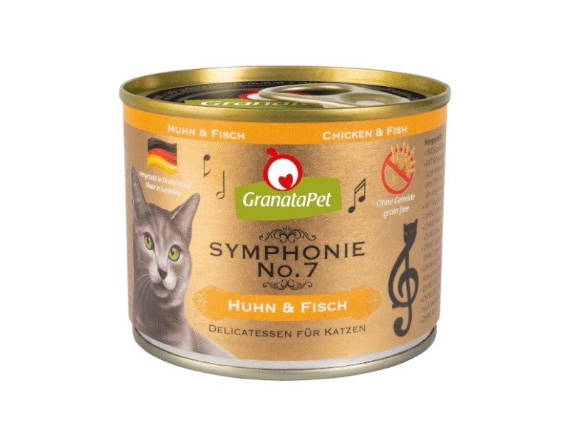 GRANATAPET Symphonie  No.7 Chicken and fish - wet cat food - 200g