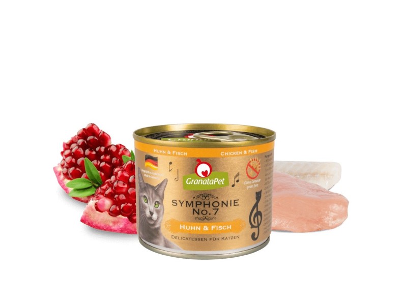 GRANATAPET Symphonie  No.7 Chicken and fish - wet cat food - 200g