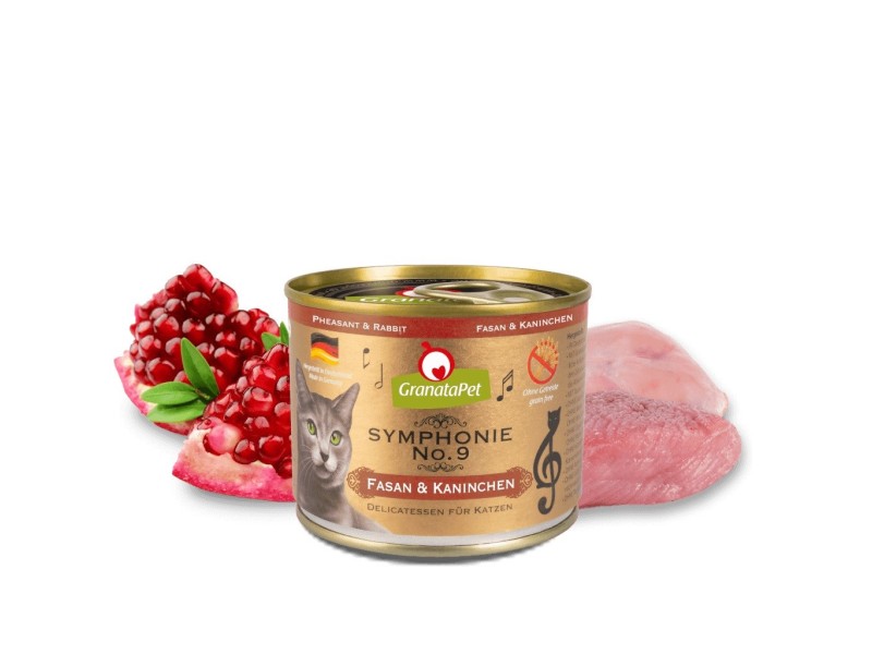 GRANATAPET Symphonie No. 9 Pheasant and rabbit - wet cat food - 200g