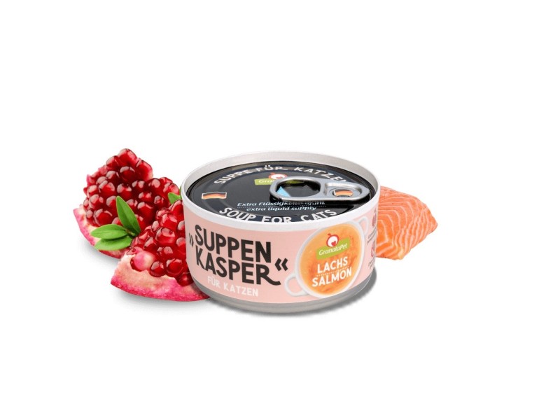 GRANATAPET Suppenkasper Salmon - cat treats - 70g