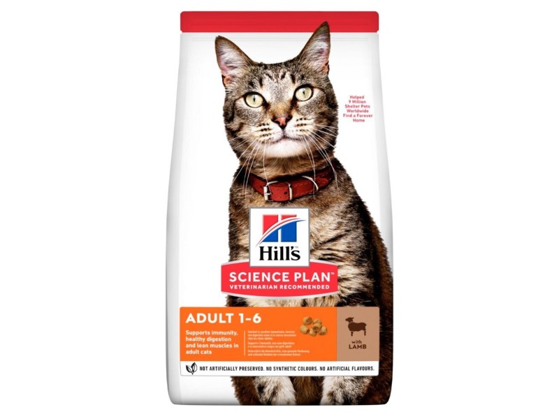 HILL'S SP Adult Lamb - dry cat food - 3kg
