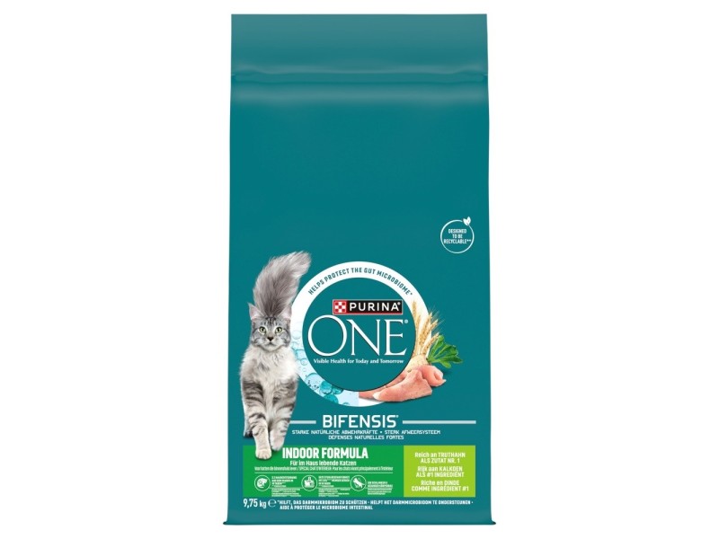 PURINA One Indoor Formula - dry cat food - 9,75kg