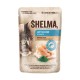 SHELMA with salmon, cod, chicken and beef in sauce - wet cat food - 12x85g SHELMA with salmon, cod, chicken and beef in sauce - wet cat food - 12x85g