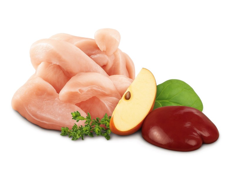 SHELMA Chicken and liver pate - wet cat food - 100g