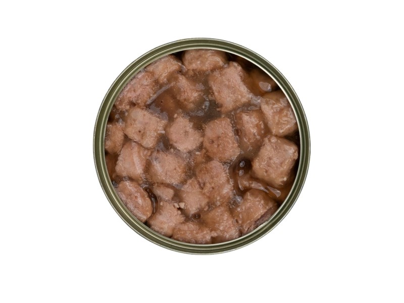 TUF TUF Pieces of meat in sauce with fish - wet cat food - 415g