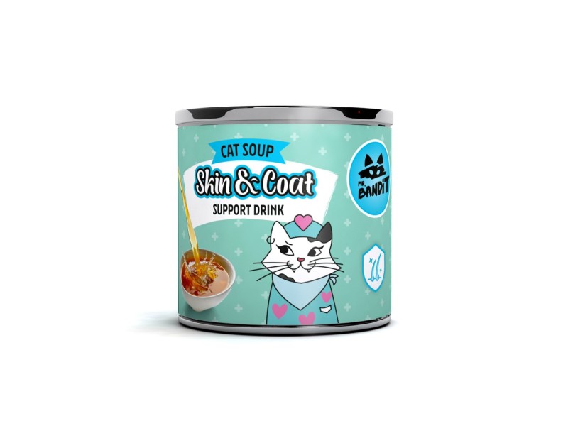 VETEXPERT Mr. Bandit Tuna Skin & Coat Support - functional drink for cat - 95 ml