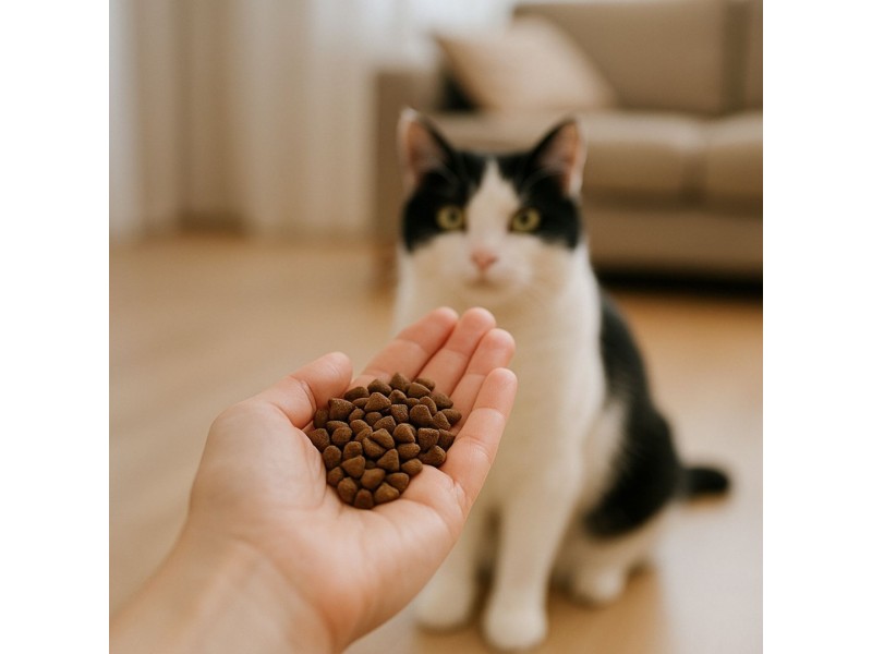 WIEJSKA ZAGRODA Monoprotein Beef - dry cat food - 800g