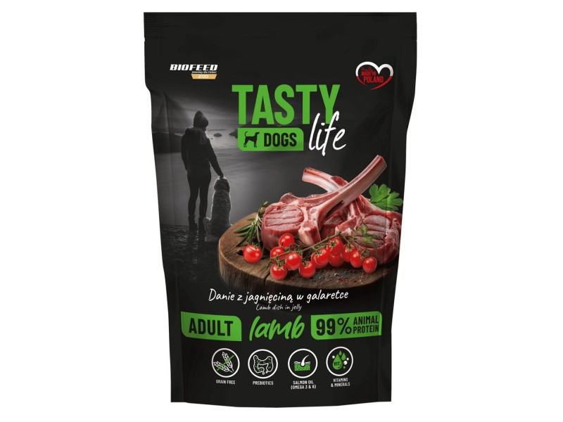 BIOFEED Tasty Dogs Life Lamb - wet dog food - 500g