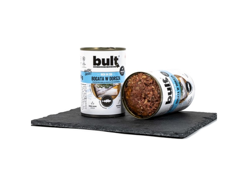 BULT Rich in cod - Wet dog food - 400 g