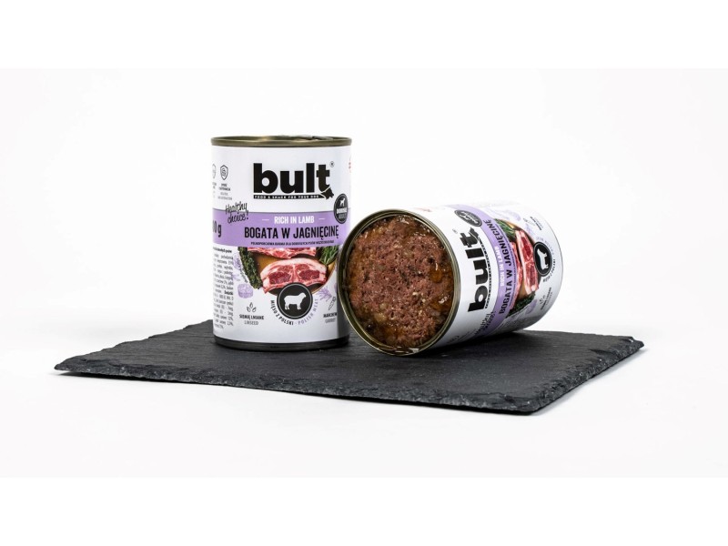 BULT Rich in lamb - Wet dog food - 800 g