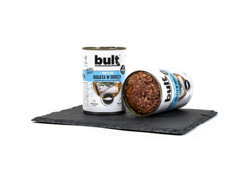 BULT Rich in cod - Wet dog food - 800 g