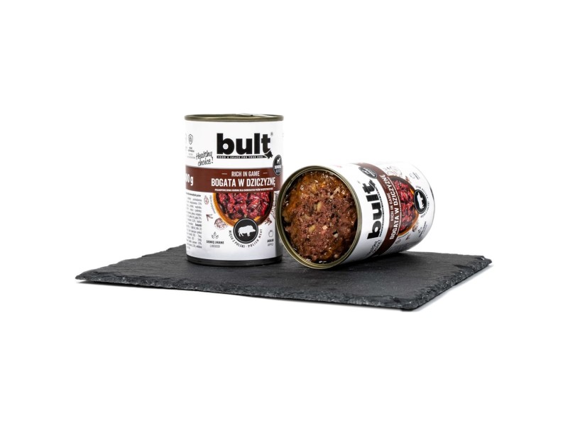 BULT Rich in game - Wet dog food - 800 g