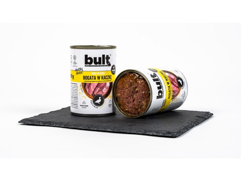 BULT Rich in duck - wet dog food - 400g