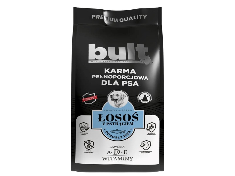 BULT Salmon with trout - dry dog food - 3kg