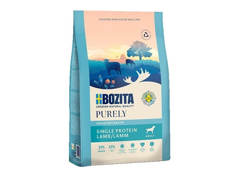 BOZITA Purely Adult Lamb - dry dog food - 11kg