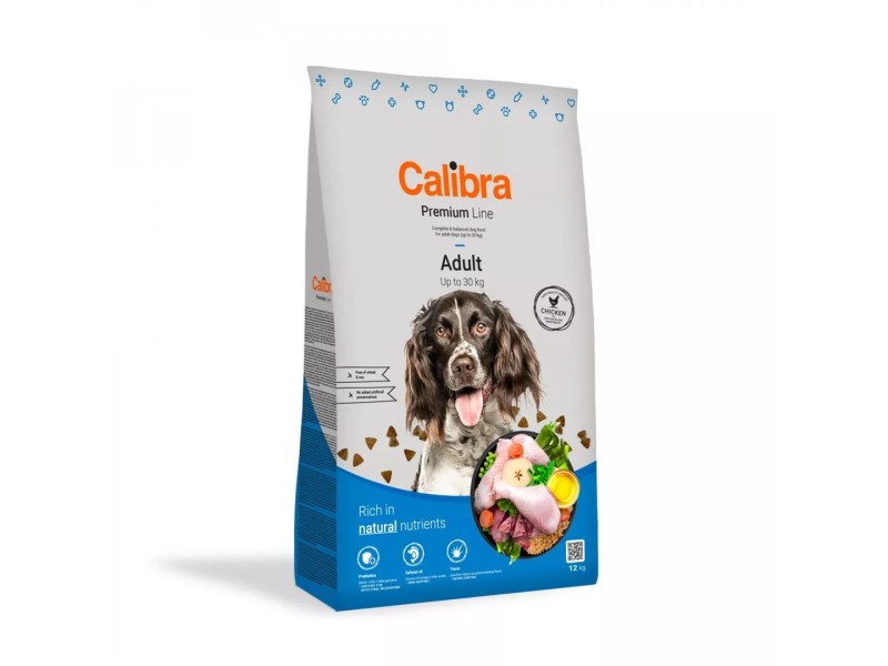CALIBRA Premium Line Adult Chicken - dry dog food - 12kg