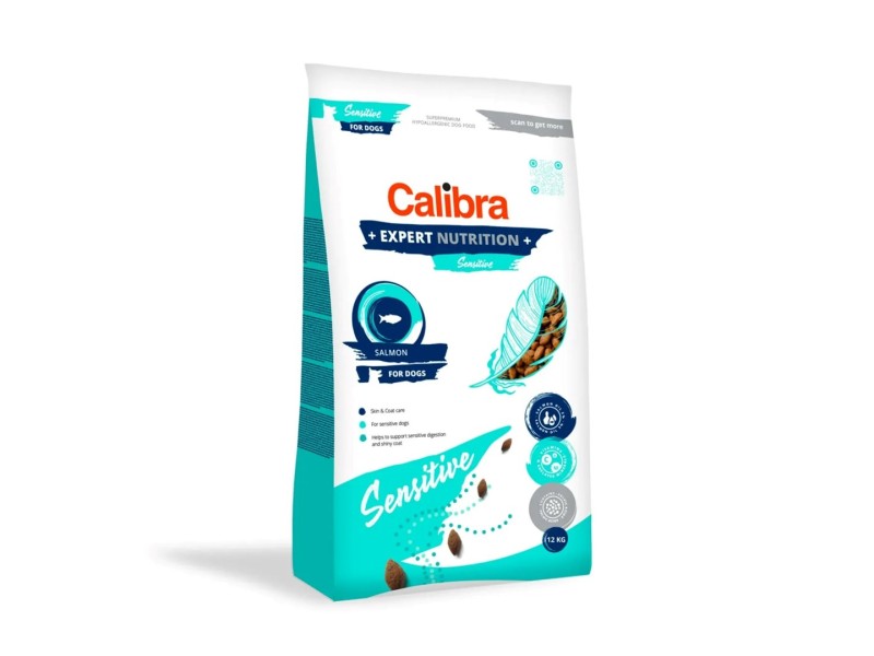 CALIBRA Dog Expert Nutrition Sensitive Salmon - dry dog food - 12kg