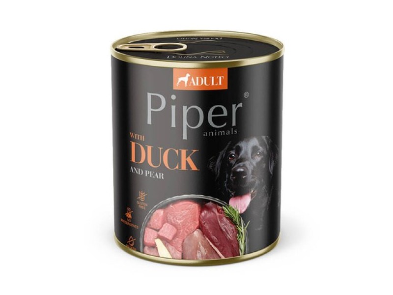 DOLINA NOTECI Piper with duck and pear - wet dog food - 800g