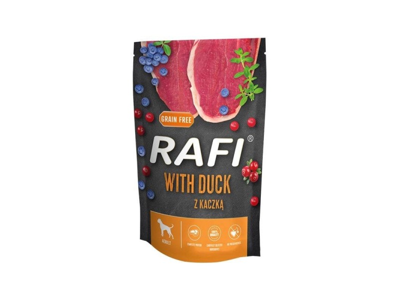 DOLINA NOTECI Rafi with duck - wet dog food - 500g