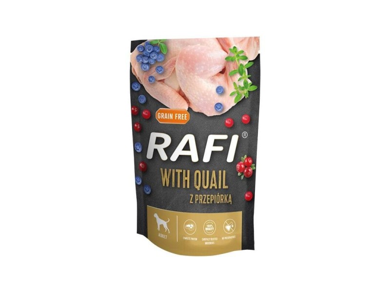 DOLINA NOTECI Rafi with quail - wet dog food - 500g