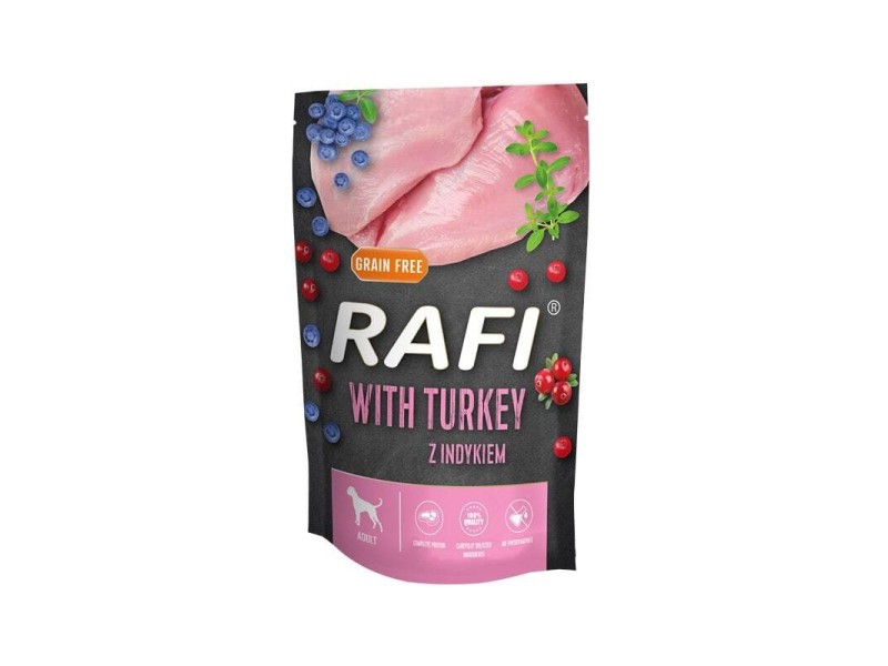 DOLINA NOTECI Rafi with turkey - wet dog food - 500g