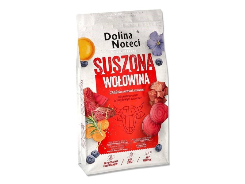 DOLINA NOTECI Premium beef - dried dog food - 9 kg