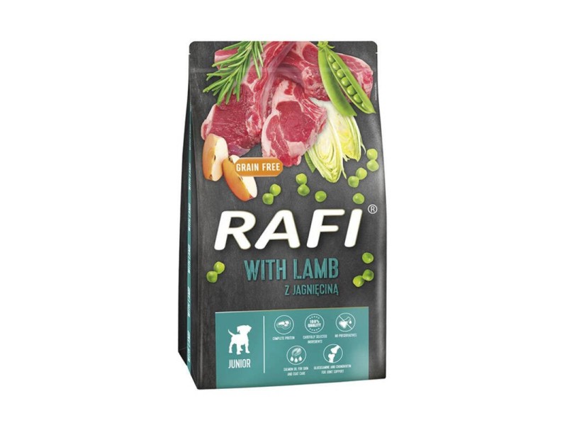 RAFI Junior with lamb - dry dog food - 3kg
