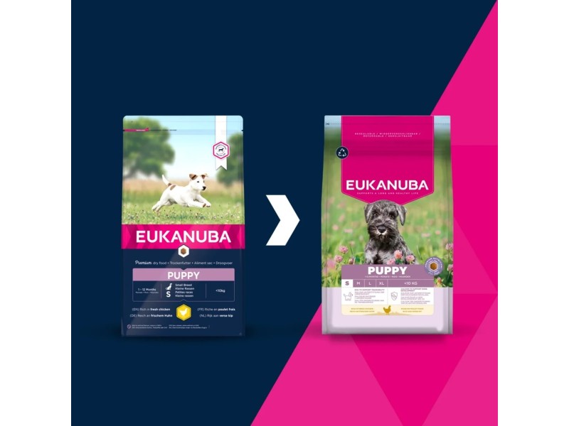 EUKANUBA Puppy Small Rich in chicken - dry dog food - 3kg
