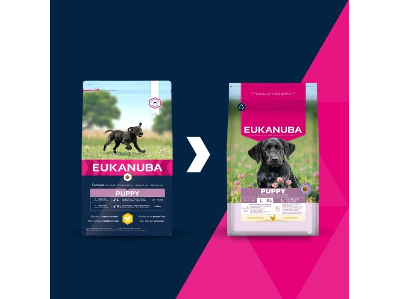 EUKANUBA Puppy L XL Rich in chicken - dry dog food - 15kg