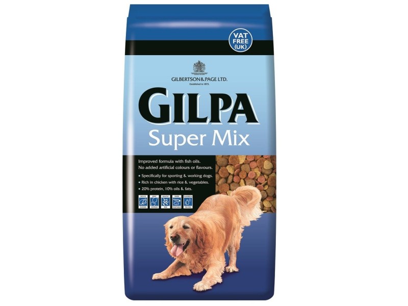GILPA Super Mix - dry dog food - 15kg