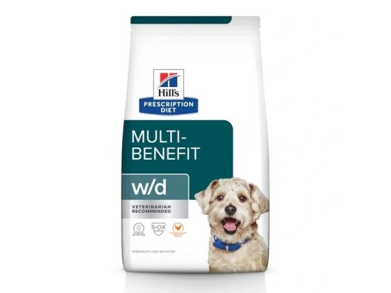 HILL'S Prescription Diet w/d Digestive Weight Diabetes Management - dry dog food - 10 kg