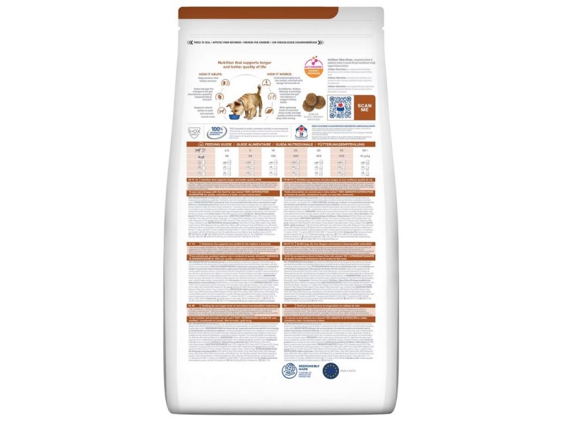 Hill's PD K/D Kidney Care Original - dry dog food - 4kg