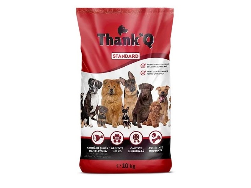THANK'Q Standard Ham - dry dog food - 10kg