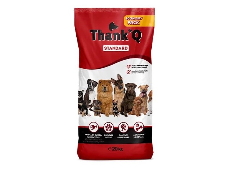 THANK'Q Standard Ham - dry dog food - 20kg