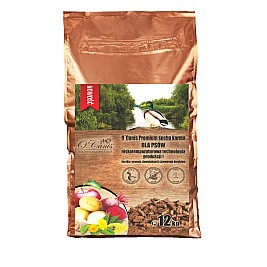 O'CANIS Premium Duck with millet, potatoes, and red beetroot - dry dog food - 12kg