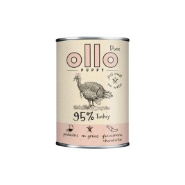 OLLO Puppy Pure Turkey - wet dog food - 850 g