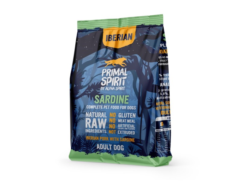 PRIMAL SPIRIT Iberian Sardine – semi-moist dog food – 1 kg