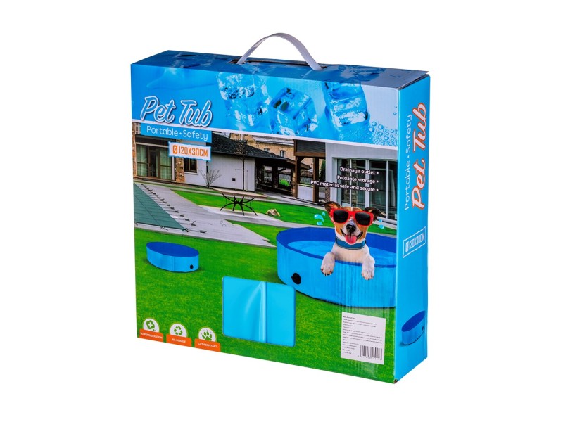 Folding dog pool - 120x30cm
