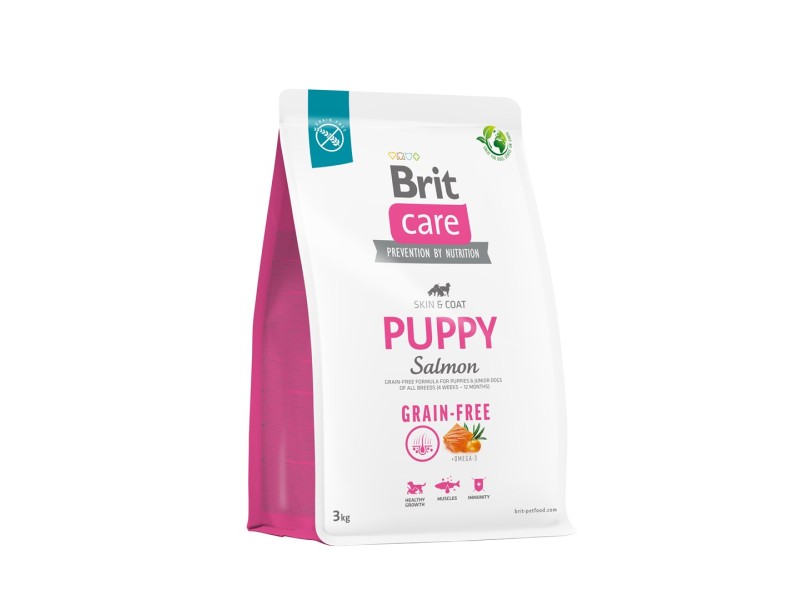 BRIT Care Puppy Salmon - dry dog food - 3 kg