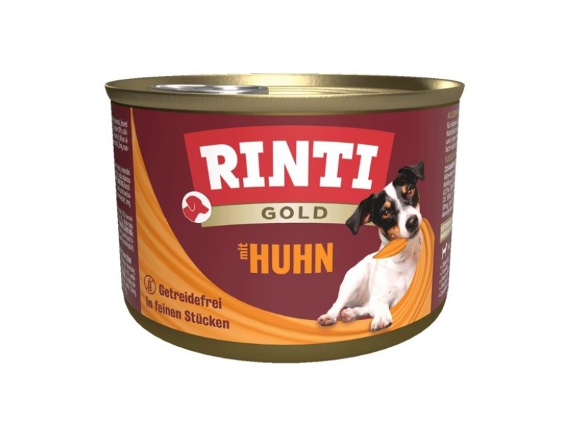 RINTI Gold Chicken - wet dog food - 185g