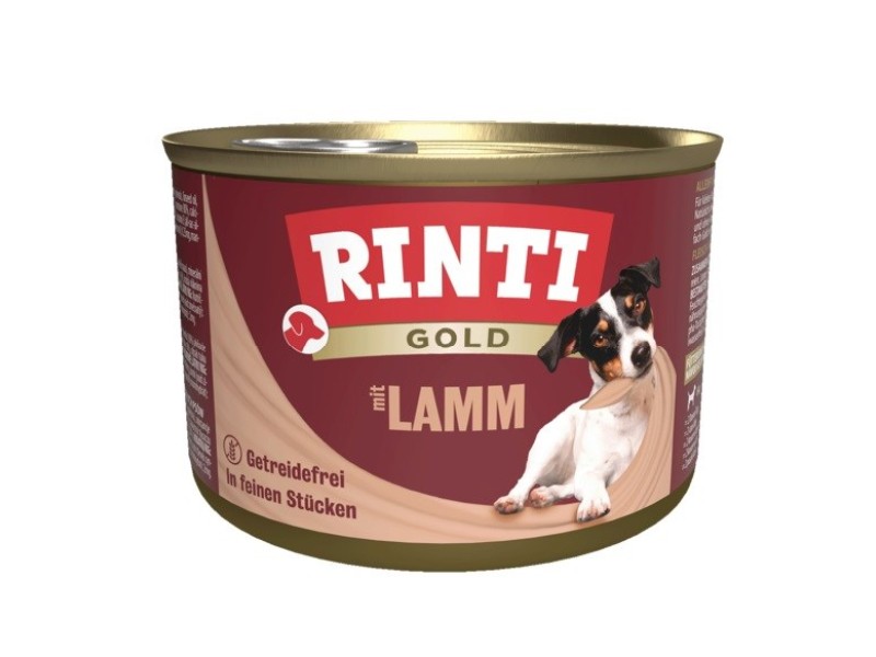 RINTI Gold Lamb - wet dog food - 185g