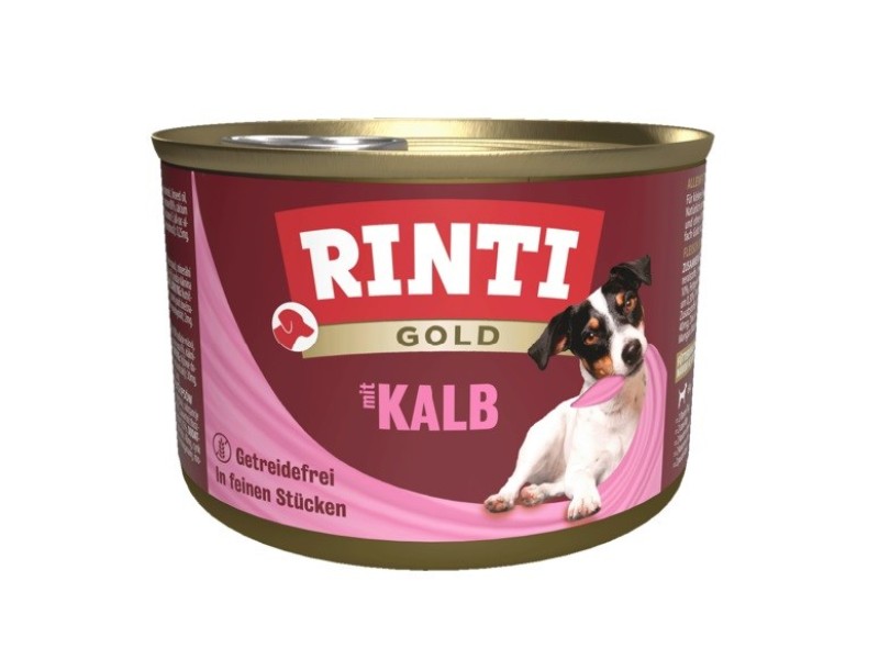RINTI Gold Veal - wet dog food - 185g