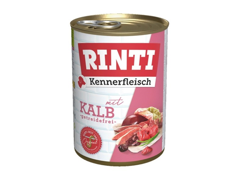 RINTI Kennerfleisch Veal - wet dog food - 400g
