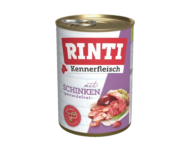 RINTI Kennerfleisch Ham - wet dog food - 400g