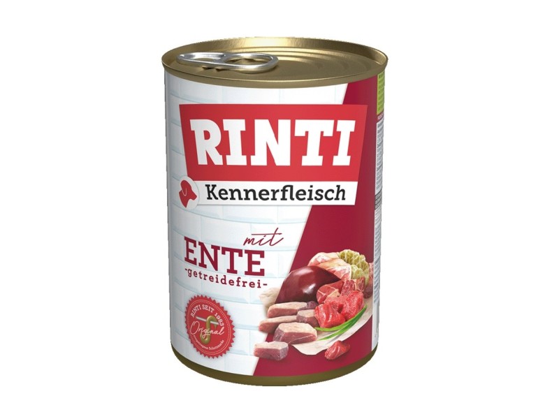 RINTI Kennerfleisch Duck - wet dog food - 400g