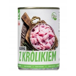 TUF TUF Rabbit food - Wet dog food - 400 g