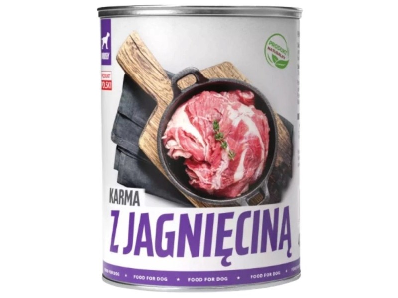 TUF TUF Lamb food - Wet dog food - 800 g