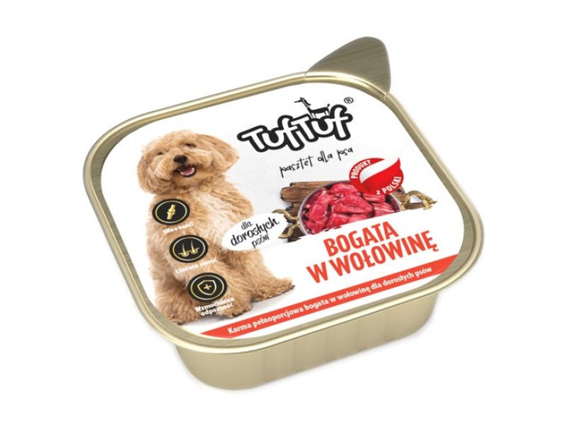 TUF TUF Alupak Beef Pate - wet dog food - 300g