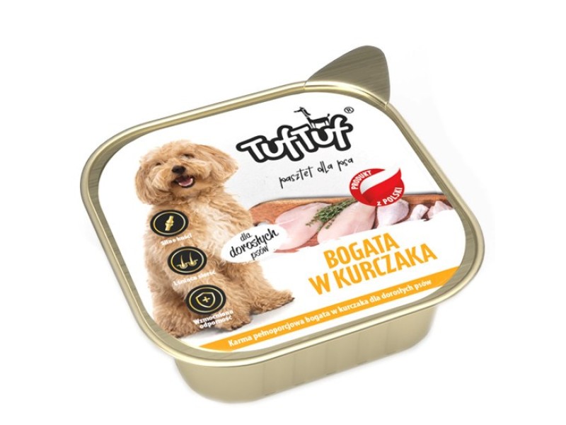 TUF TUF Alupak Poultry Pate - wet dog food - 300g