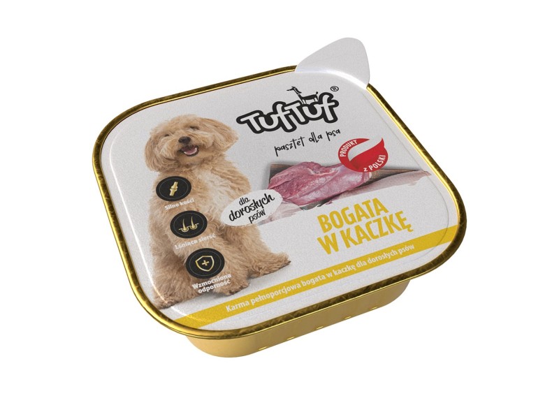 TUF TUF Alupak Duck Pate - wet dog food - 300g TUF TUF Alupak Duck Pate - wet dog food - 300g